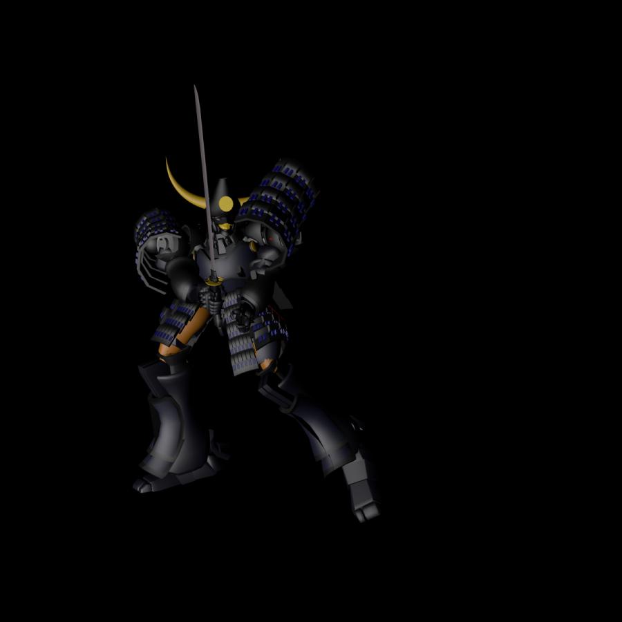 プラモ感覚で動かせる3Dロボ『D01』CINEMA4D |  | 02