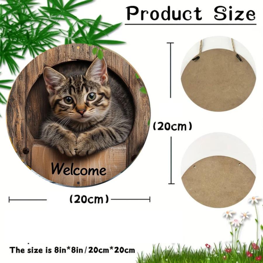 キジトラ猫のウェルカムボード |  | 02