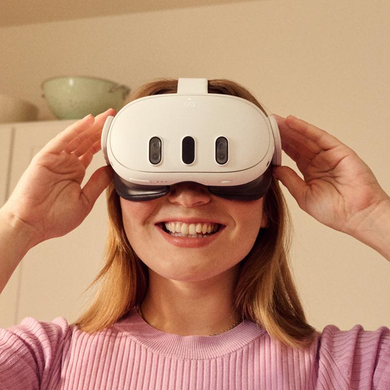 メタ Meta Quest 3 512GB オールインワン VRヘッドセット [899-00594