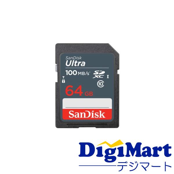 サンディスク Sandisk ULTRA SDXCメモリーカード UHS-I class10 SDSDUNR-064G-GN3IN [64GB]【海外向パッケージ品】｜digimart-shop