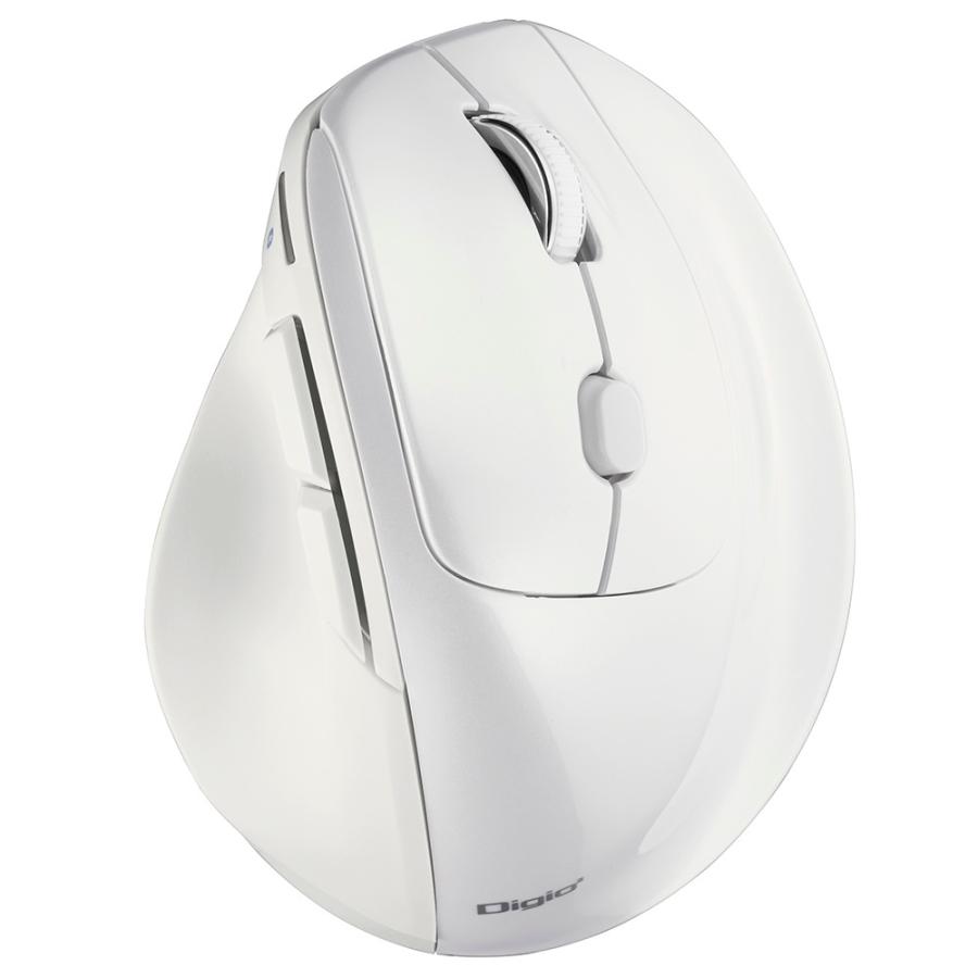 ナカバヤシ Bluetooth5.0 エルゴノミクス5ボタン BlueLEDマウス ホワイト MUS-BKF177W  :48759:Digio2ダイレクト - 通販 - Yahoo!ショッピング