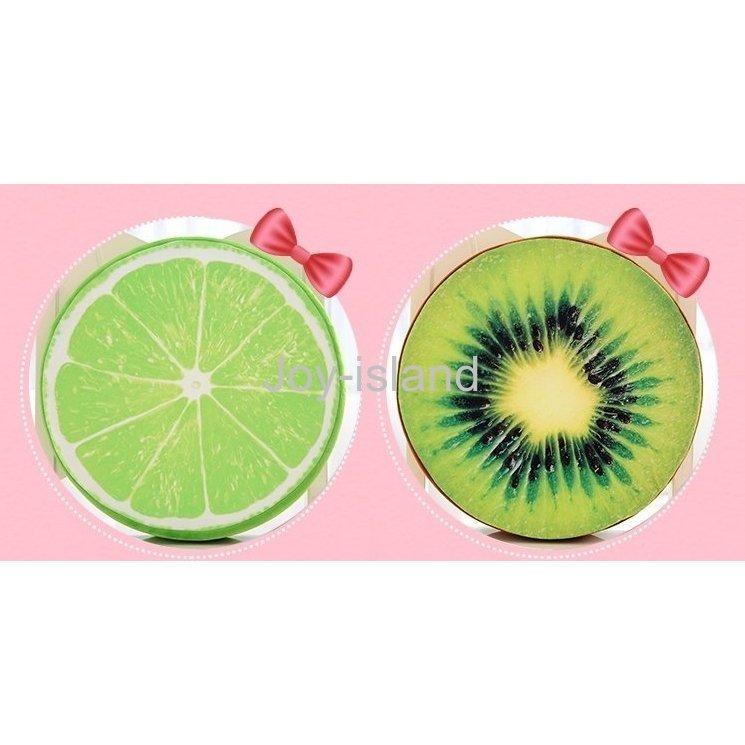 クッション直径39cm 円座シートクッションふかふか感触フルーツデザイン果物 クッション座布団 lsq Joy Island 通販 Yahoo ショッピング