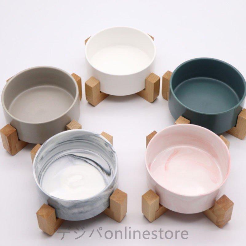 ボウル 猫 犬 食器 陶器 ペット用食器 ペットボウル フードボウル ウォーター ボウル 餌入れ 水入れ 木製 ペット皿 滑り止め 取り外し Gz100 Joy Island 通販 Yahoo ショッピング