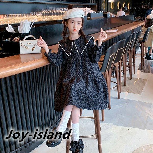 子供服 ワンピース 女の子 韓国子供服 秋服 長袖ワンピース 子供ドレス ピアノ 発表会 結婚式 七五三 お姫様 ベビー服 おしゃれ 可愛い 新品 160 最新作