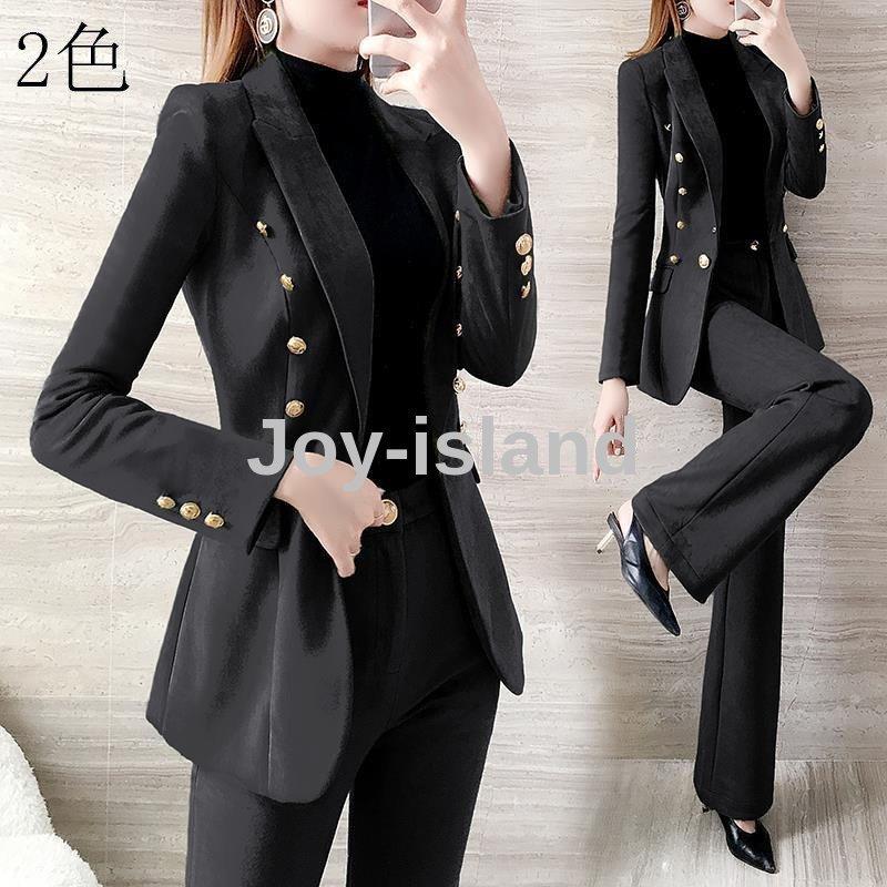 22最新のスタイル 細身 長袖 セットアップ レディース スーツ パンツスーツ フォーマル オフィス 通勤 スーツ 結婚式 女性 七五三 セレモニースーツ スーツ パンツスーツ サイズ S Www Qts Edu Vn