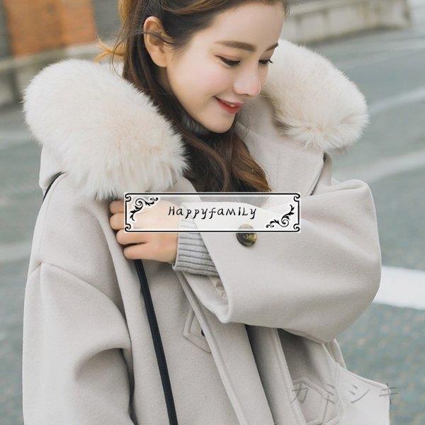 ダッフルコート レディース コート ファー付き 学生 ウールコート ダッフル コート ダッフルコート ウール混 フード付き 通勤 学生 ダッフルコート 秋冬 Happy 通学 ファー カジュアルlqklw Family 通販オフィシャルストア