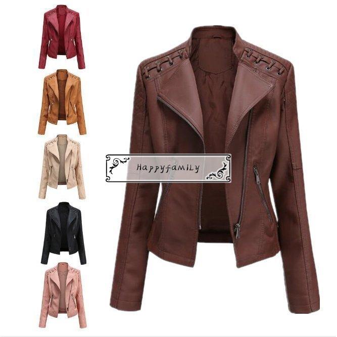 通販超安い レザージャケット 春秋 レディース ライダースジャケット 革ジャン アウター Puジャケット 新作バイクジャケット フェイクレザー 通販格安 Www Solucionesvds Es
