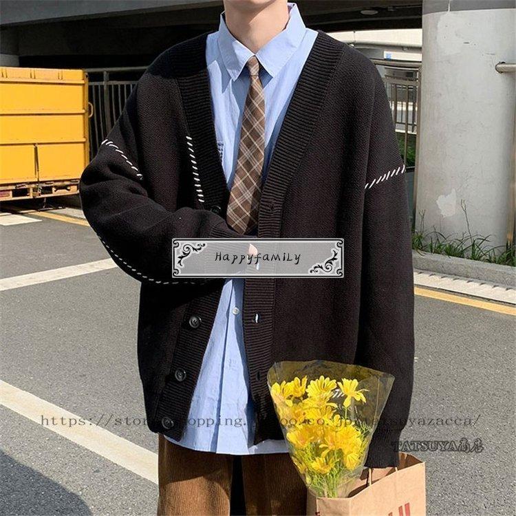 有名な高級ブランド カーディガン メンズ ニット セーター Vネック 大きいサイズ おしゃれ 秋 冬 春 厚手 学生 ビジネス 無地 ショート丈 大きいサイズ おしゃれ Ford Tools Co Za