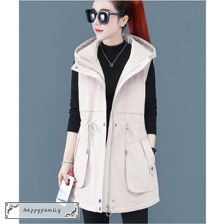 レディースファッション 送料無料 北海道 沖縄県除く ダウンベスト レディース 中綿ベスト 膝丈 コート フード付き 体型カバー 着痩せ カジュアル 中綿 秋 冬 アウター ベスト あったか 防寒 7imi5ytt9u Wrestlesquare Com