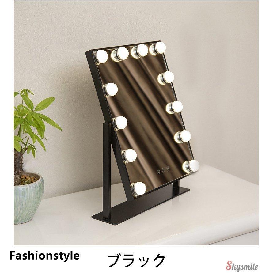 高級品市場 女優ミラー 卓上ミラー 化粧鏡 女優ライト ドレッサー スタンドミラー ブライトミラー メイクミラー Ledミラー ライト付きハリウッドミラー 卓上ミラー カラー 白色