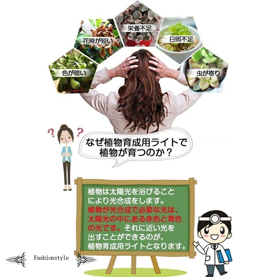 植物育成ライト 育成ライト 植物育成 132led 68w 5段階調光 観葉植物 多肉植物育成 室内栽培 水耕栽培 野菜工場 育苗ライト 日照不足解消 省エネ Usb 特価キャンペーン