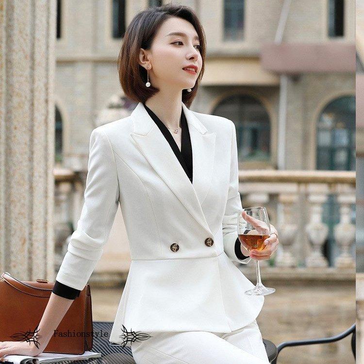 スカートスーツ レディース パンツスーツ セレモニースーツ ダブルボタン 通勤 オフィス リクルート フォーマル お宮参り 事務服 細身 カジュアル スーツ Xifu Fashionstyle 通販 Yahoo ショッピング