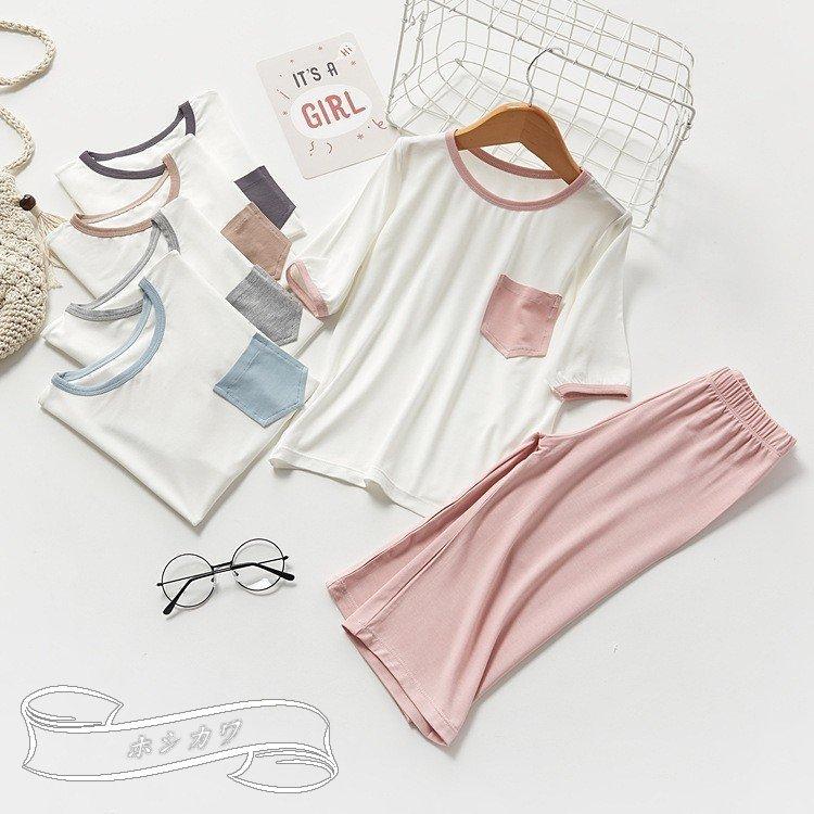 海外最新 薄手 こどもパジャマ 綿ルームウェア ガールズルームウェア おしゃれ 男女兼用 キッズパジャマ 半袖 子供パジャマ 部屋着 100 160cm 寝間着 寝巻き パジャマ Color グレー Acte Paris Org