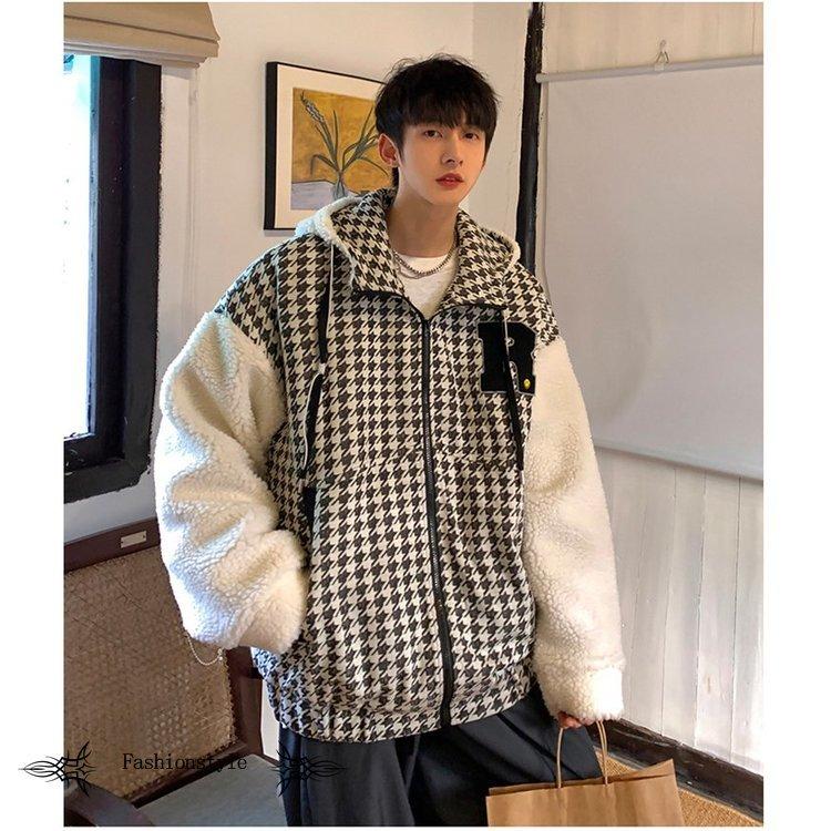 中綿ジャケット メンズ ショート丈 ジャケット ムートン風 アウター コーディガン モッズコート ファー 冬 防寒 ダウンコート 代 30代 40代