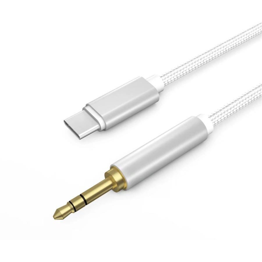 usb type-c ケーブル aux 変換ケーブル スマホ 断線しにくい オーディオケーブル 3.5mm ステレオミニプラグ 1m 金メッキ端子 |  | 01