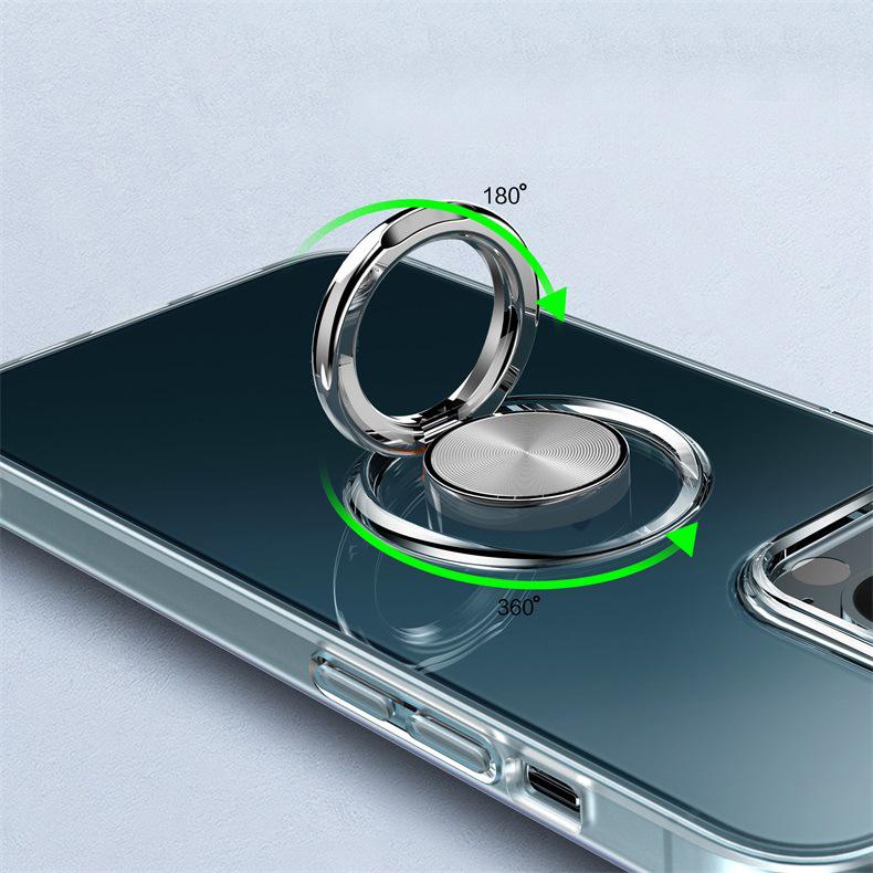 iphone13  iphone12 iphoneケース クリア リング付き 背面クリア 透明 | iPhone | 03