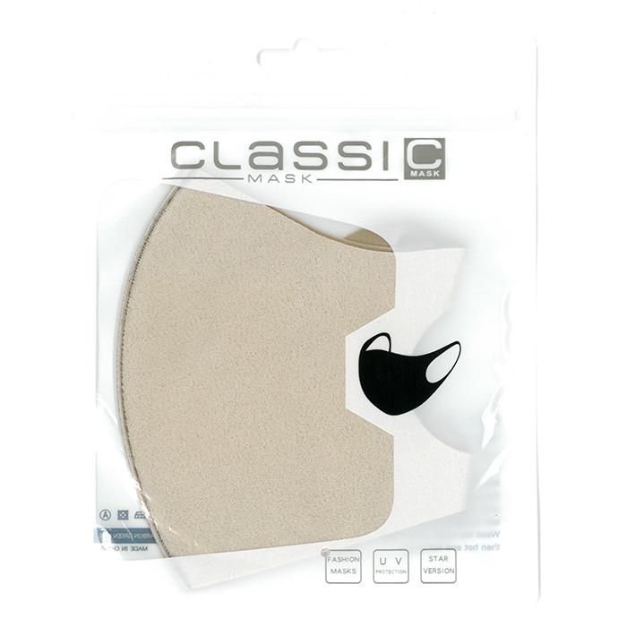 1枚 アイボリー スウェード調 洗える 布 マスク 縦13.5cm 薄さ 1mm 立体 3D なめらか 生地 通気性良い 飛沫対策 かわいい おしゃれ |  | 01