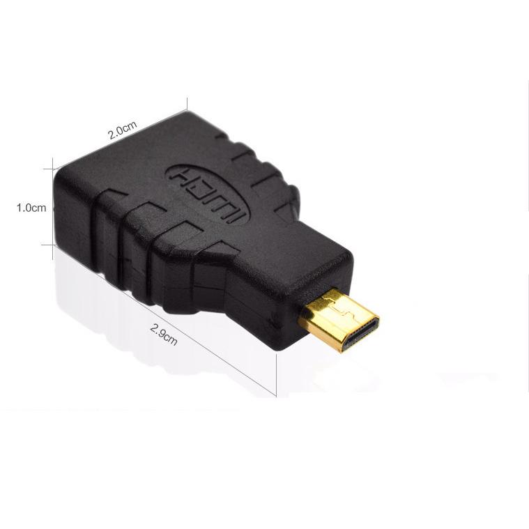 micro hdmi 変換 アダプタ  micro hdmi(オス) - HDMI 端子(メス) |  | 03