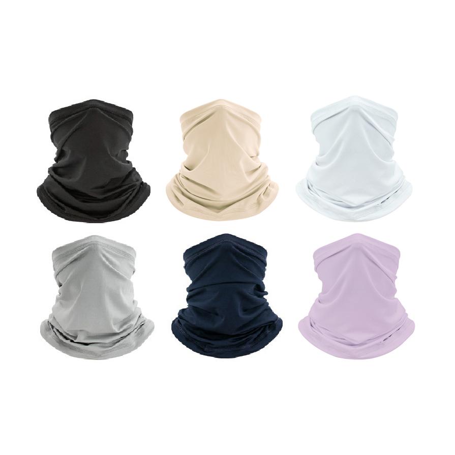 ひんやり 冷感 クール ネックウォーマー夏用 フェイスカバー 薄手 ゴルフ アウトドア バイク 自転車 ウォーキング 日焼け対策 の商品画像