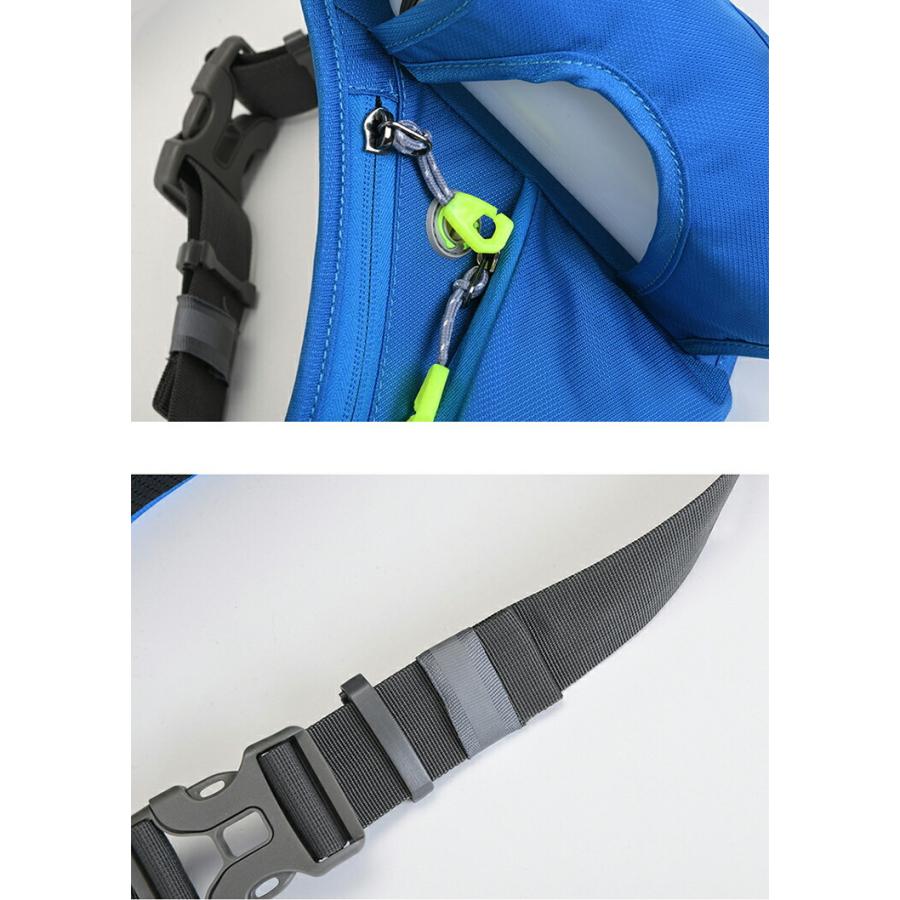 送料無料 ウエストポーチ ランニング 斜め掛け スマホ 防水 ペットボトル 収納 ウォーキング レディース メンズ おしゃれ |  | 03