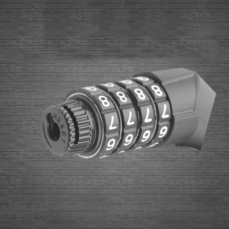 自転車 鍵 ダイヤル式 サイクルロック ダイヤルロック 番号自由設定 ワイヤーロック |  | 03