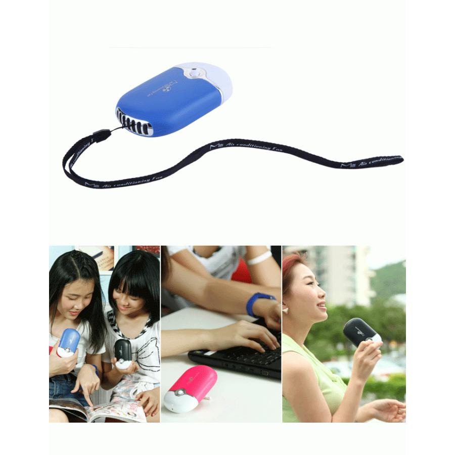 ハンディファン 扇風機 おしゃれ USB 卓上 リビング 充電式 アロマ 羽根なし 送風 ミニ扇風機 |  | 01