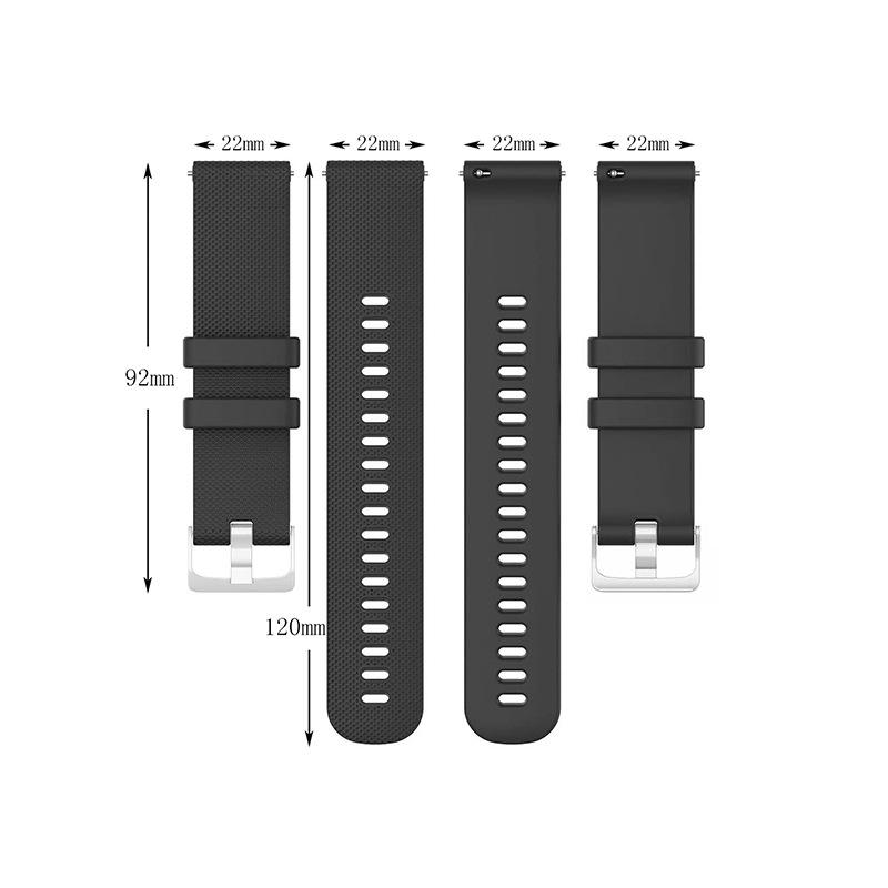 スマートウォッチ ベルト 22mm 替えベルト 替えバンド ベルト交換 シリコン 時計バンド 時計 ベルト ゴム |  | 09