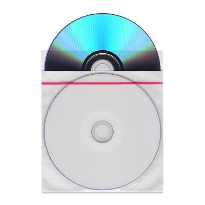 日本製 不織布ケース【裏全面のり赤ティアテープ付】（スリーブケース×1000枚）/ 白｜digipropak｜04