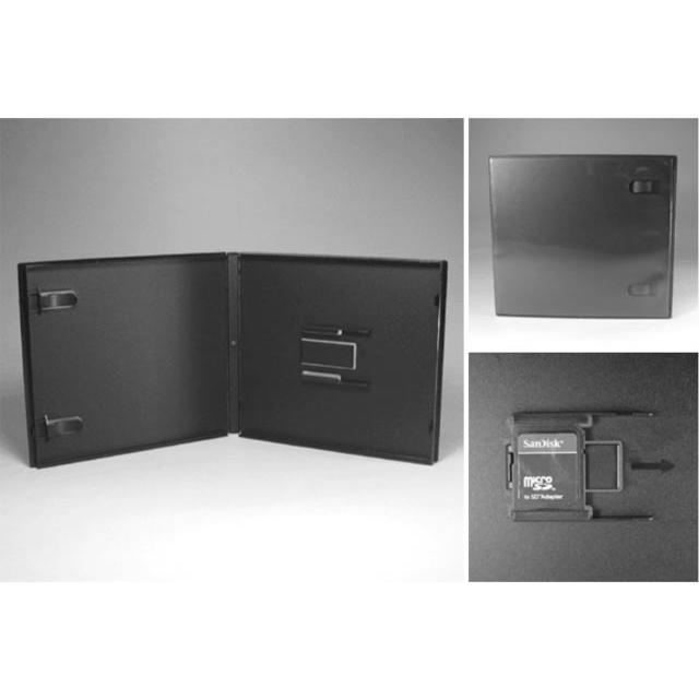 SDカードケース［CDケース型］（SDカード1枚収納プラケース×200個