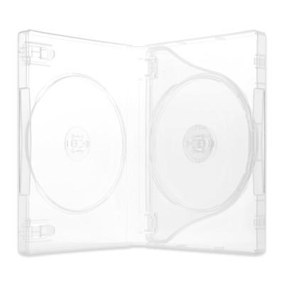 Mロック マルチ4DVDケース（4枚収納トールケース×60個） / スーパークリア / 白 / 黒