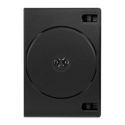 Mロック マルチ5DVDケース（5枚収納トールケース×60個） / スーパークリア / 白 / 黒