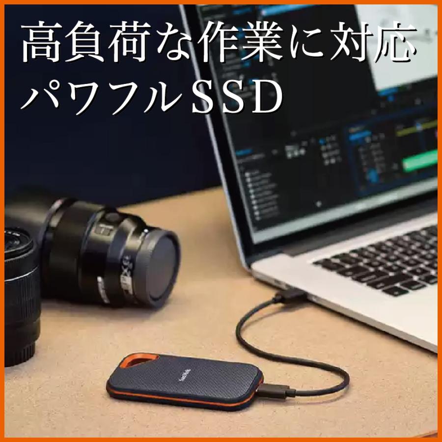 SSD 2TB SanDisk Extreme PRO ポータブルSSD サンディスク 高速 読出