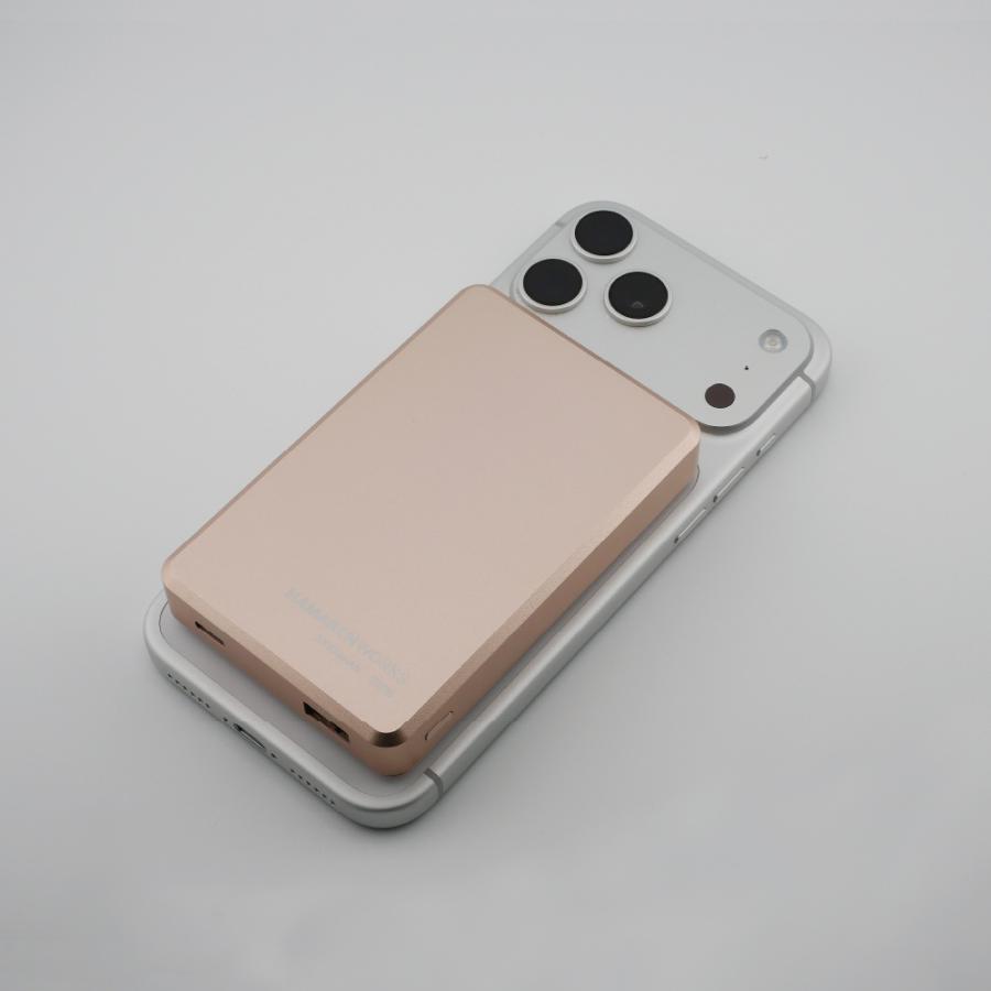 モバイルバッテリー 10000mAh 2000回充放電 長寿命 Magsafe 安全設計