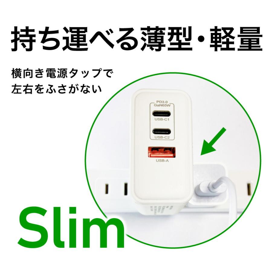 ACアダプター充電器｜ホワイト｜急速充電｜GaN｜窒化ガリウム｜日本 
