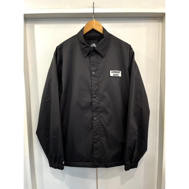 LURKING CLASS ダウンジャケット Lurking Class Sketchy Tank Windbreaker Men's Size Large Black and