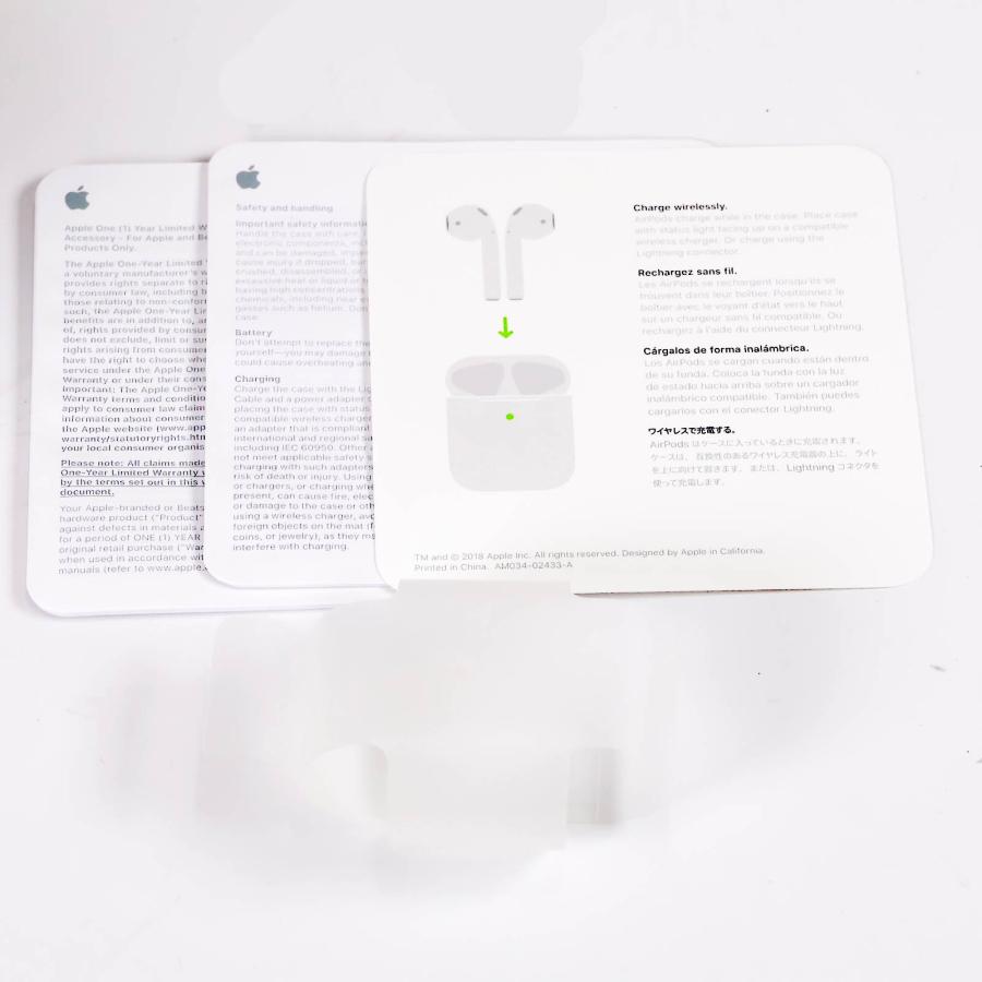 Apple Wireless Charging Case for AirPods Apple MR8U2J A 美品 純正