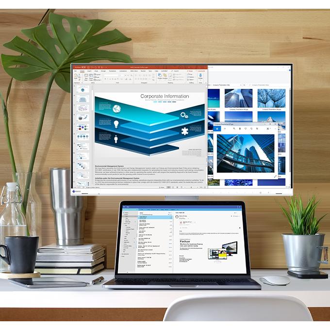 EIZO 23.8型液晶モニター FlexScan EV2480-ZWT ホワイト IPS : Digital