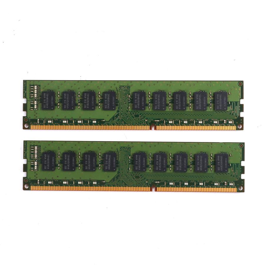 中古 SAMSUNG DDR3 M391B5273CH0-YH9 4GB 2枚組セット デスクトップ用