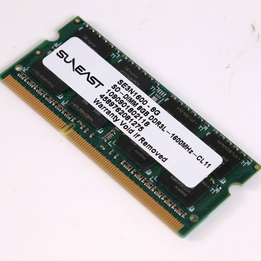 中古 PC用メモリ8GB DDR3L-1600 SUNEAST SE3N1600-8G : Digital-Peak