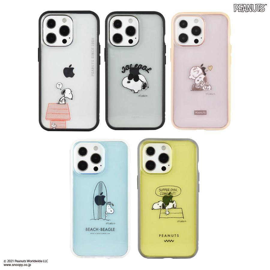ピーナッツ IIIIfit Clear iPhone13/ iPhone13 Pro (6.1インチ
