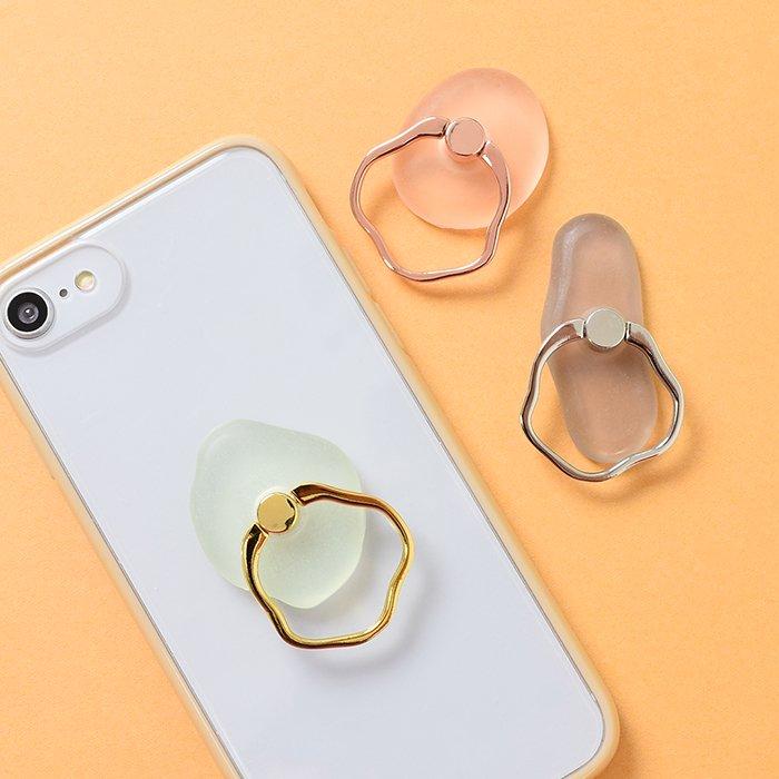 ニュアンスシェルのスマホリング☆ ニュアンスシェルのスマホリング☆ ニュアンスシェルのスマホリング☆