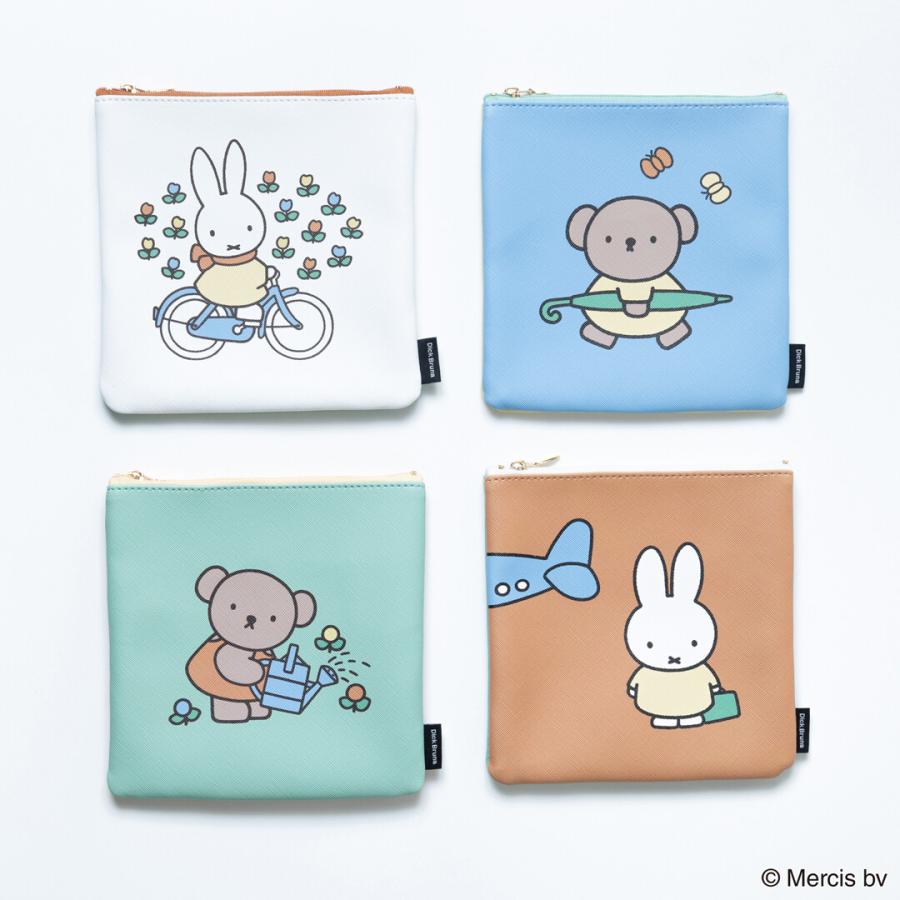 BRUNA COMIC フラットポーチ ミッフィー グッズ 大人 プレゼント