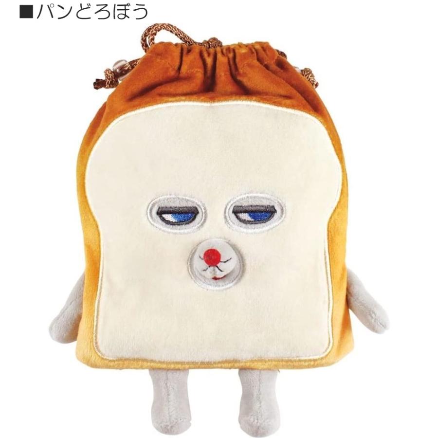 パンどろぼうぬいぐるみ 巾着 パンどろぼう グッズ ポーチ