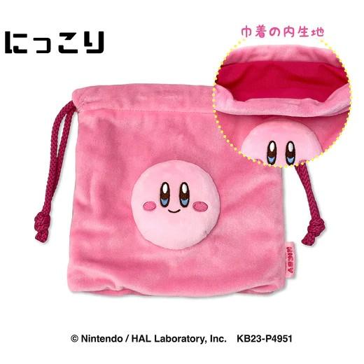 星のカービィ フェイスマスコット巾着 グッズ ポーチ 巾着