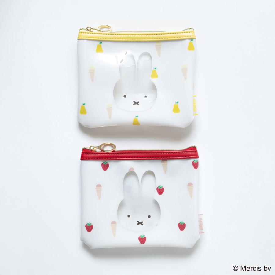 MIFFY FRUIT ミニフラットポーチ ミッフィー グッズ 大人