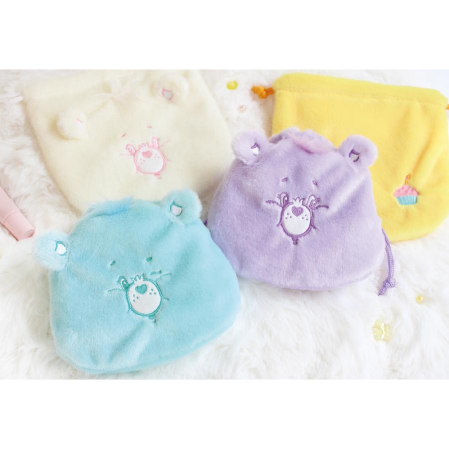 ケアベア ぬいぐるみ 巾着ポーチ グッズ プレゼント ケアベアポーチ