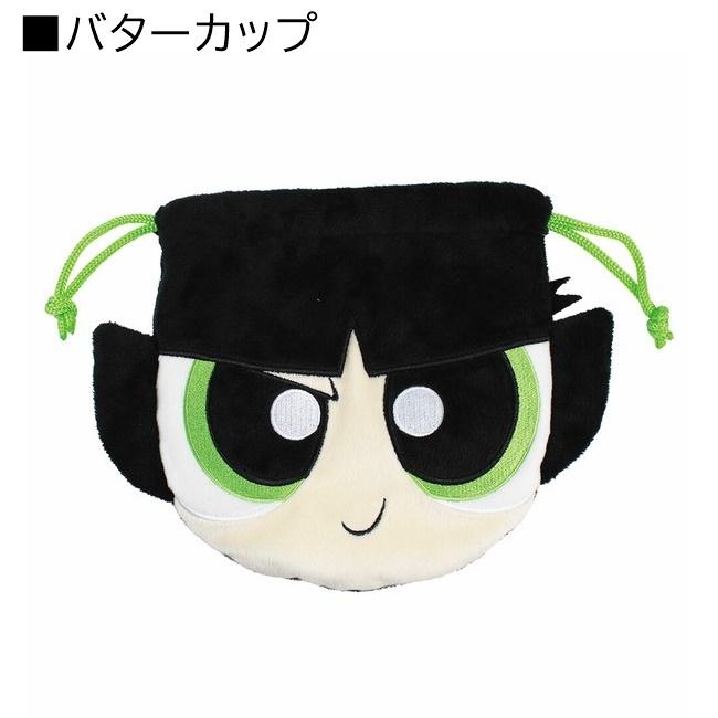 パワーパフガールズ ぬいぐるみ巾着 グッズ ポーチ バブルス