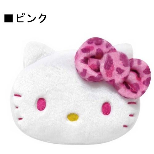 ハローキティヒョウ柄シリーズ フェイスポーチ キティちゃん ハローキティヒョウ柄シリーズ フェイスポーチ キティちゃん