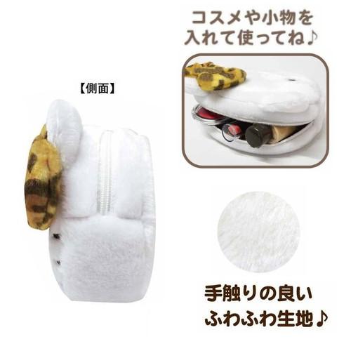 ハローキティヒョウ柄シリーズ フェイスポーチ キティちゃん