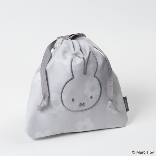 MIFFY FLOWER 巾着 ミッフィー グッズ 大人 プレゼント ポーチ 小物